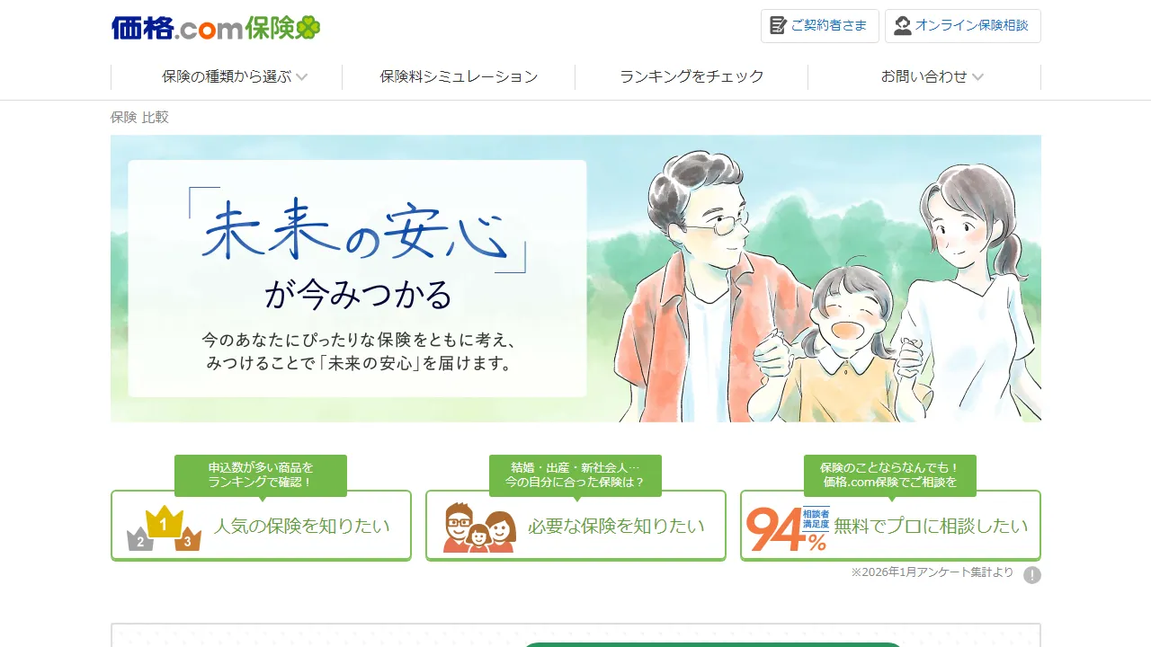 カカクコム 自動車保険